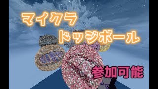 【マインクラフト】当てろ!!マイクラドッジボール!!【参加は説明欄】