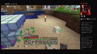 マインクラフト  アップデート【水中世界・アクアティックのんびりプレイ＃4の続き＼(^^)／】  気紛れライブ配信(･ω･ゞ－☆