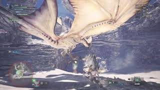 PS4  モンスターハンター：ワールド ひたすら　ガリガリ扇子（ﾚｲｷﾞｴﾅ）討伐動画＃1