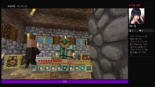 深夜のマインクラフト