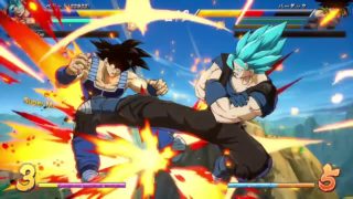 ドラゴンボール ファイターズ　世界１位ベジータ（黒髪）　投げからの動けないサイヤ人コンボ