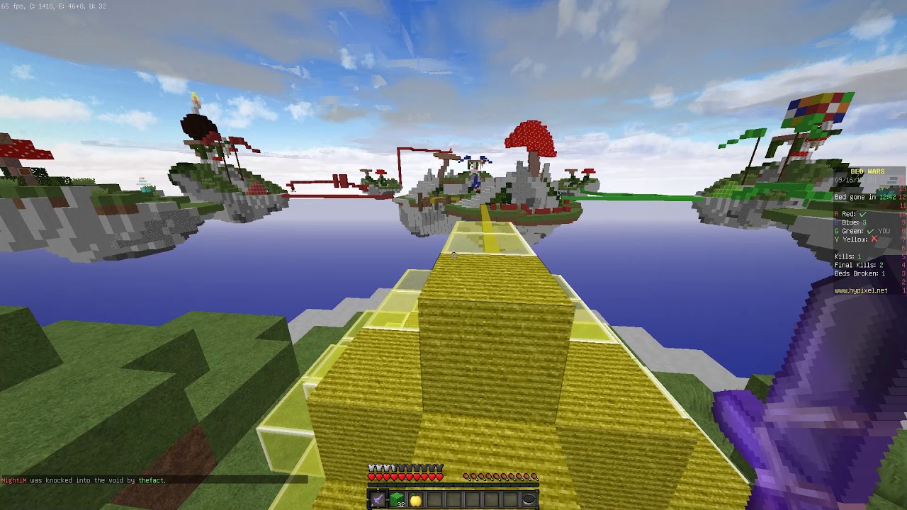 【マインクラフト】　ベッドウォーズ　やってみた