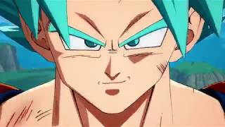 ドラゴンボール ファイターズ　世界１位スーパーサイヤ人ブルー悟空　タイミング抜群のブルー界王拳