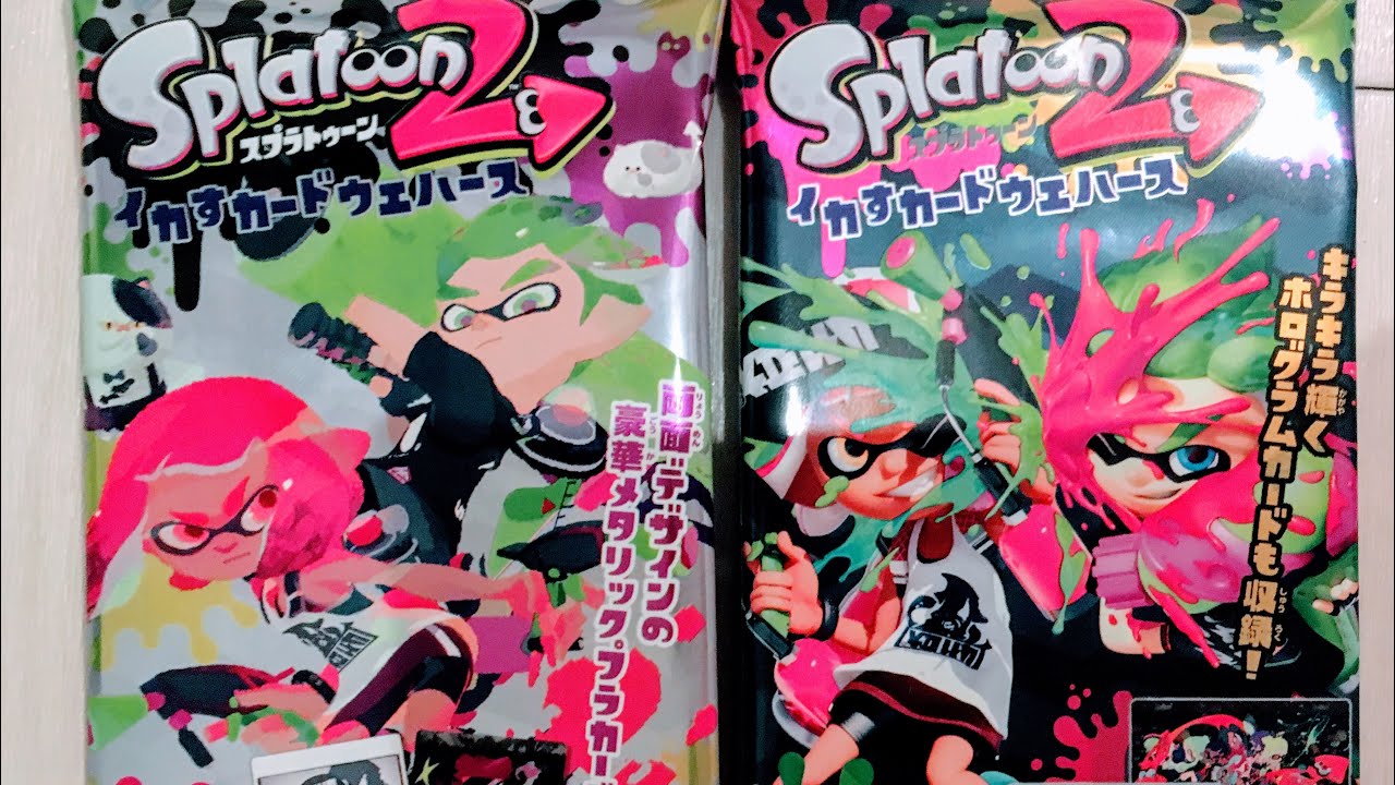Splatoon card Wafers スプラトゥーン2 開封！ vol.3 イカすカードウエハース 1BOX