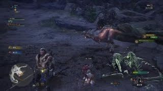 モンスターハンター：ワールド　ただ釣りをするだけの動画です