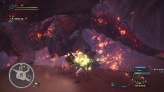 モンスターハンター：ワールド　決まると嬉しいよね(^o^)