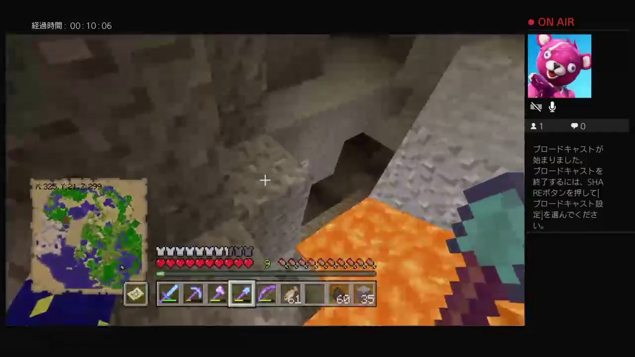 [ともやのマインクラフト＃10]ダイヤ見つかるまで、終われまてん！