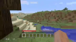 ［マインクラフト］とりあえず村探しと素材集め