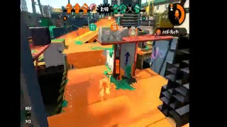 スプラトゥーン２ザップ使ってランクＢを目指す