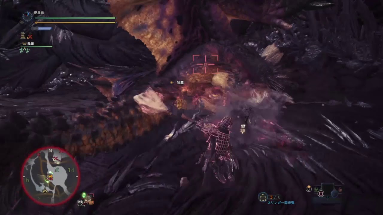 モンスターハンターワールド　初動画！祝えww　滑走ハンマーぐるぐる大作戦！