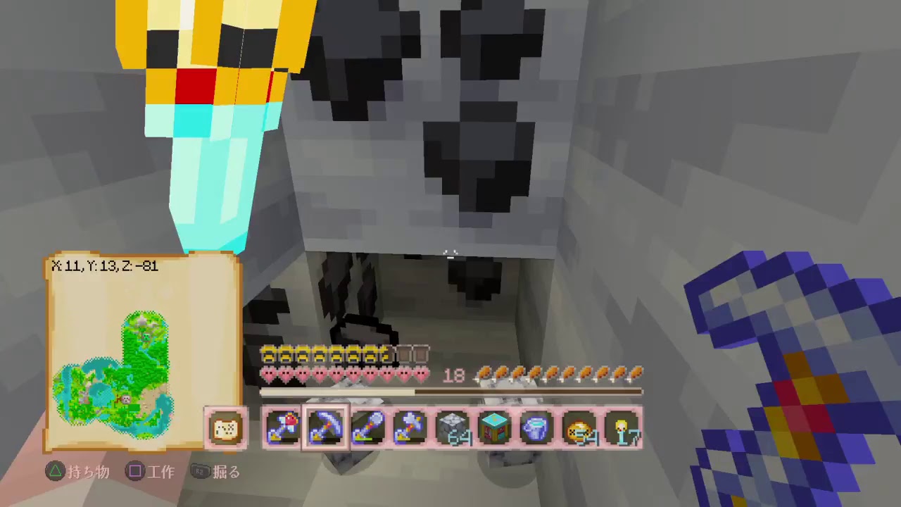 みぞさんとマインクラフト☆１時間ぐらい♪