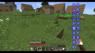 【マインクラフト】初心者でも理想の国を目指したい　Part４