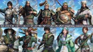 【真・三國無双8】蜀の全武将OP集(DLC夏侯姫有り)