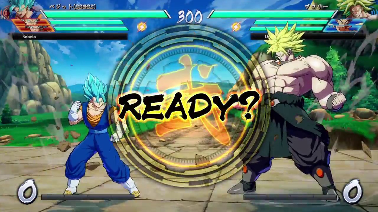 ドラゴンボール ファイターズ　世界１位ベジットVSブロリー　ブルーチーム強い　ファイナルかめはめ波コンボ炸裂
