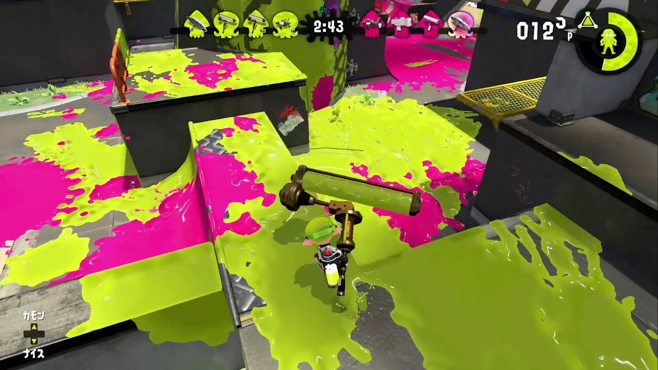 ［スプラトゥーン２　#21］ダイナモテスラでばしゃばしゃするのやたら楽しいｗｗｗ