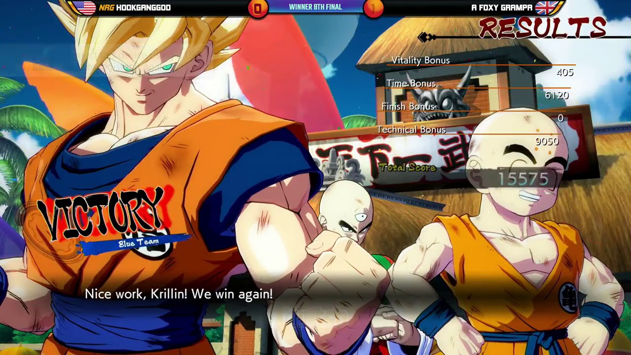 Ultimate Fighting Arena 2018！ドラゴンボールファイターズ！ウィナーズ8TH FINAL！ HOOKGANGGOD 対 A FOXY GAAMPA