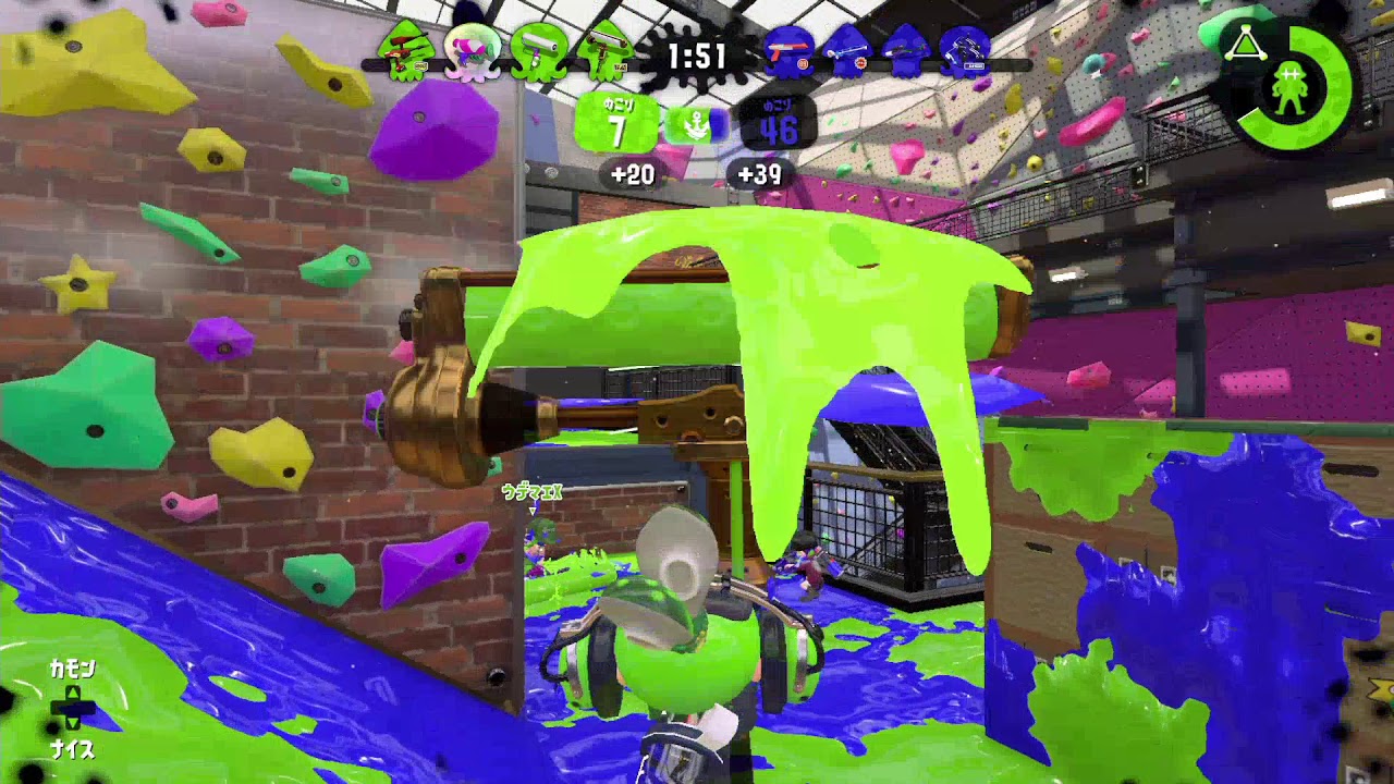 KMのスプラトゥーン2 part567 リーグマッチ ガチエリア