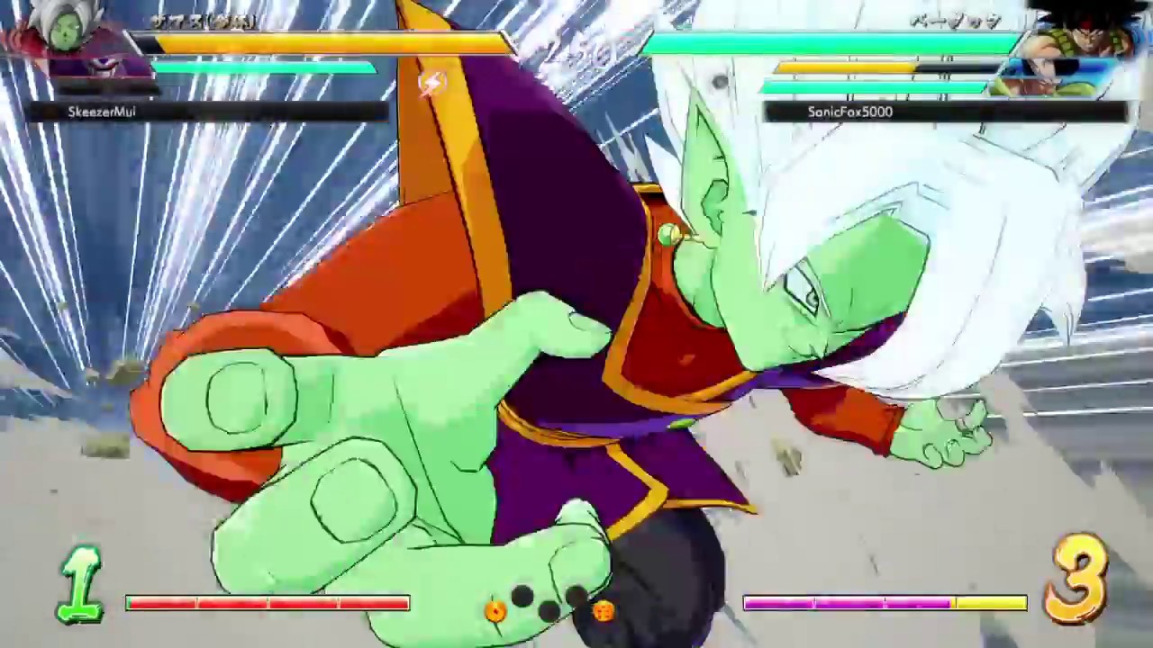 ドラゴンボール ファイターズ　世界大会覇者Sonicfoxが使う新キャラ　１７号　一気に８割コンボ　ラッシュ力やばい