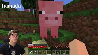 【マインクラフト】豚に乗ってみた！そして繁殖！【ヒカキンのマイクラ実況 Part34】【ヒカクラ】