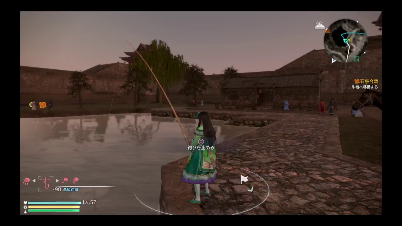 真・三國無双8プレイ日和part32外伝・釣りで稼ぎ