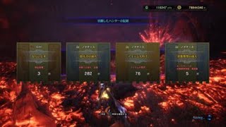 モンスターハンター：ワールド_極ベヒーモス20回目の討滅