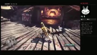 モンスターハンターワールドガンランスで頑張ります！