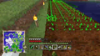 マインクラフト1から露天掘りPart 8ゴーレムトラップ作るよ！