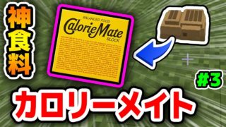 【マインクラフト😜】たまたま入手したカロリーメイトが最強の食料だった！ #3 ゲリラVS匠！【マイクラMOD実況】【匠クラフト】【ゲリラ（銃）MOD】
