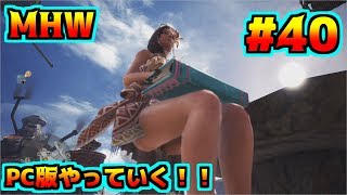 【モンスターハンターワールド】　#40　HR上げていく！！【steam版】