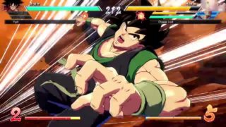 ドラゴンボール ファイターズ　世界１位トランクス　真気攻砲をすかしてフィニッシュバスター