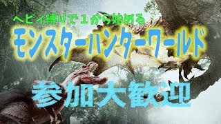 【MHW】1から始めるモンスターハンターワールド#02