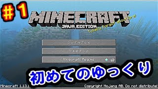 【マインクラフト】マイペースゆっくりマイクラ実況　＃１