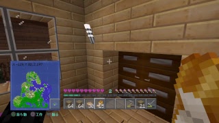 【マインクラフト#4】今夜もまったりマイクラ＾＾