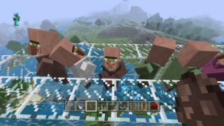 マインクラフト実況　村人大量発生
