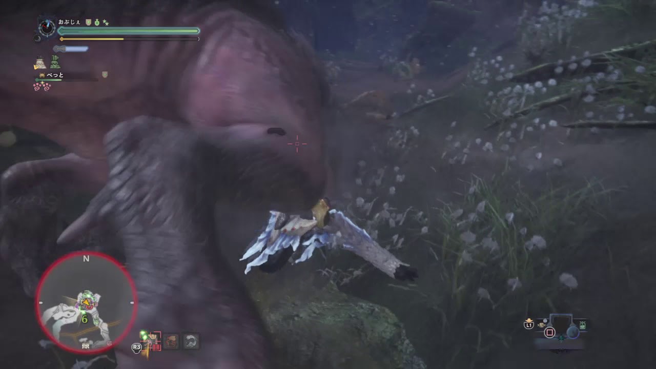 モンスターハンター：ワールド　初心者ハンター練習する。＃没