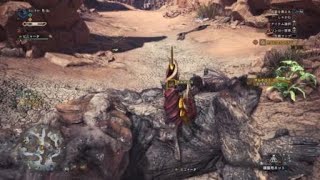 サボテンダーの針でモンスターを倒した　モンスターハンター：ワールド_20181002180200