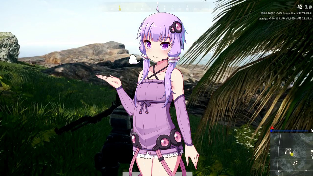 [ゆっくり Voiceroid実況]へたっぴとゆかりさんのPUBG part1