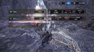 モンスターハンター：ワールド_雷鳴キリン、野良マルチ（太刀）。