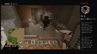 ゼロからはじめる初心者マインクラフト＃洞窟編