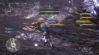 モンスターハンター：ワールド　狩猟笛　ソロ　歴戦ネルギガンテ