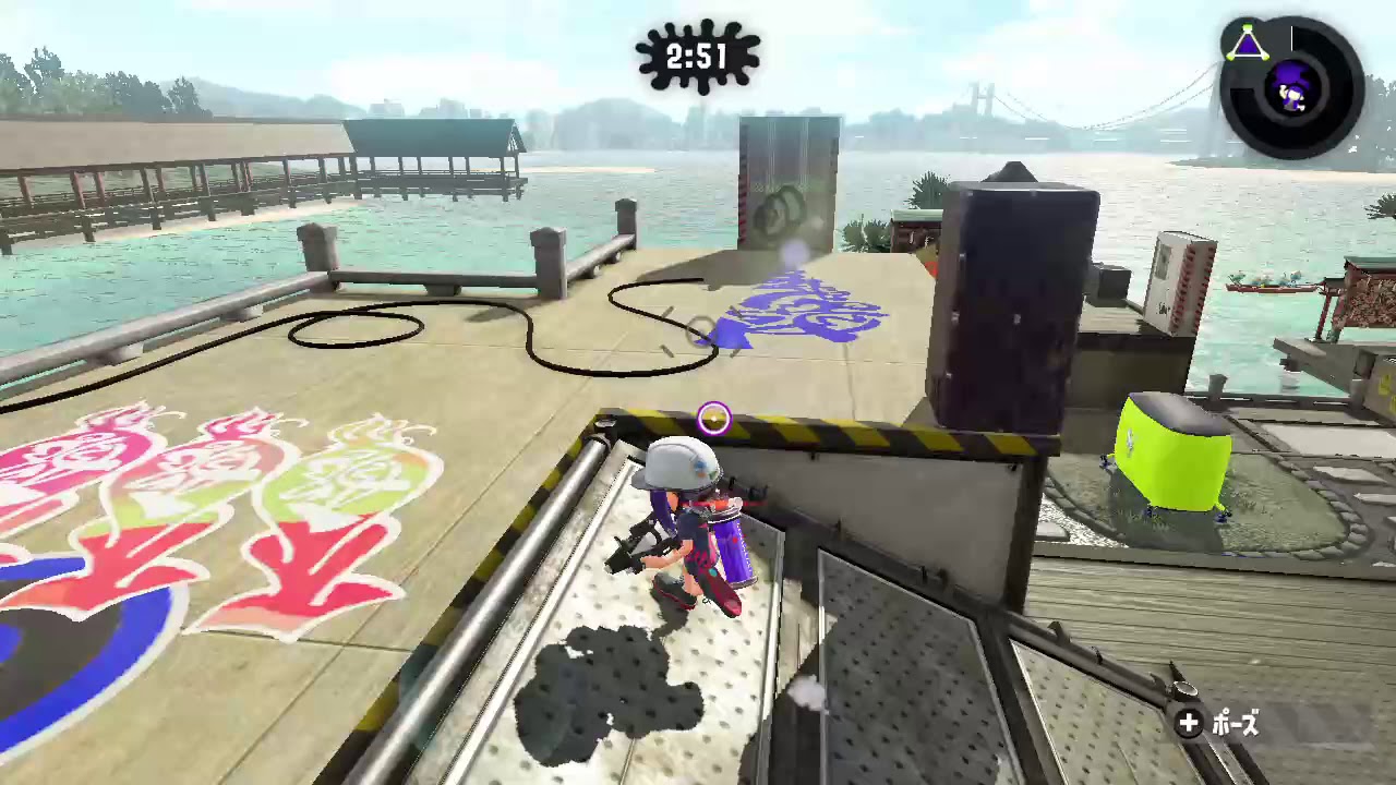 スプラトゥーン2  ムツゴ楼散歩1