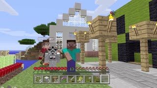 ［マインクラフト］駅を建築してみた。