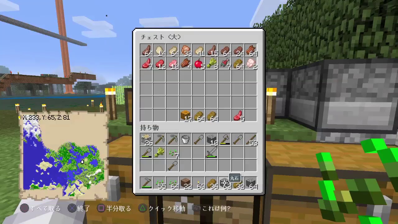 マインクラフトをする!!!