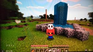 マインクラフト  超簡単 2分で出来る噴水