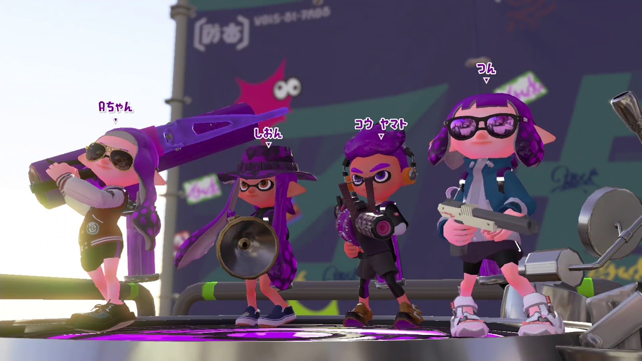 【スプラトゥーン2】 マスターチーフのぐだぐだナワバリ #12 【スクイックリンα】