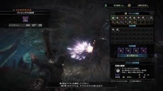 モンスターハンターワールド[MHW］　歴戦ヴァルハザク　4'07