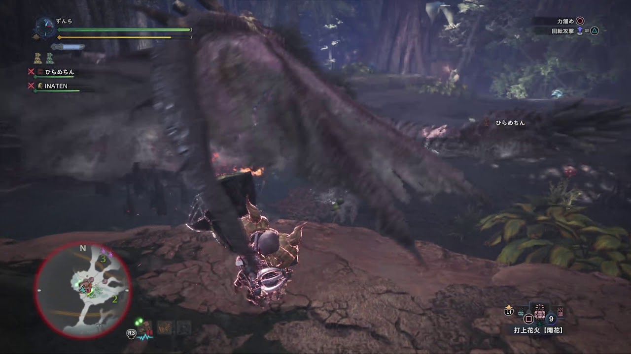 モンスターハンターワールド のんびりかりかり#448 桜 ハンマー