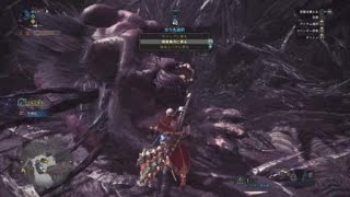 モンスターハンター：ワールド_通常ベヒ 17:22-太刀ソロ