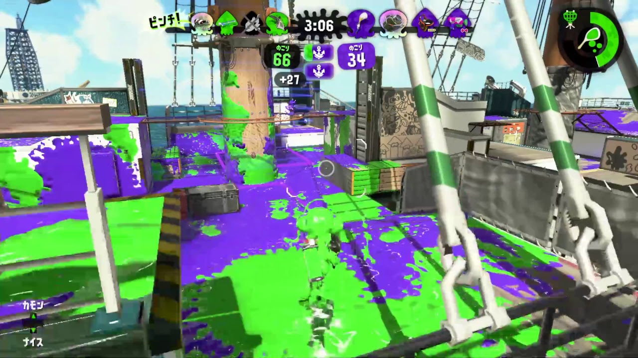 #02 ライスの「スプラトゥーン2」 ガチエリアX Season2