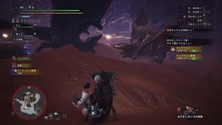 モンスターハンター：ワールド_縄張り争いが始まったから、邪魔してやろうとイタズラ心がはたらいた件